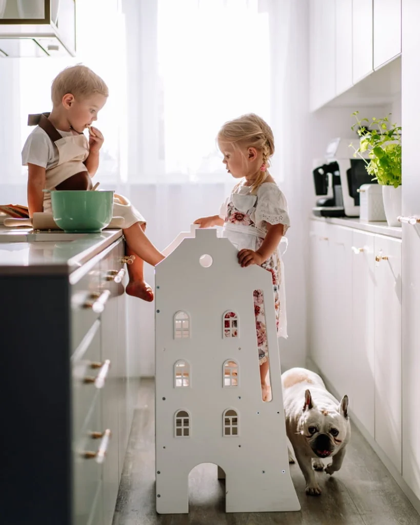 samodzielność dziecka w kuchni kitchen helper